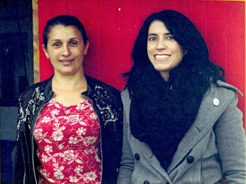 Gabriela Cantia Ciausu et Catherine Monnot