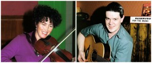 Edel McWeeney, fiddle - Shane McGowan, guitar ©Steven de Paoire